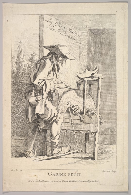 Frontispiece: Gaigne Petit, from Le Cris de Paris