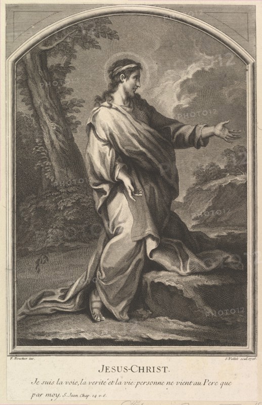 Jesus Christ, 1726. Creator: Simon Vallee.