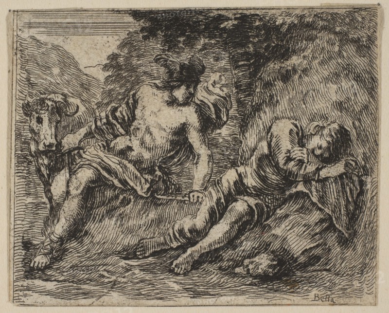Mercury and Argus, from 'Game of Mythology'