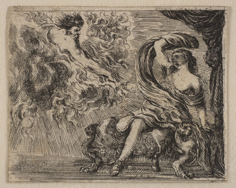 Jupiter and Semele, from 'Game of Mythology'