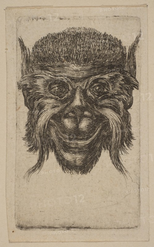 Mask. Creator: Attributed to Stefano della Bella