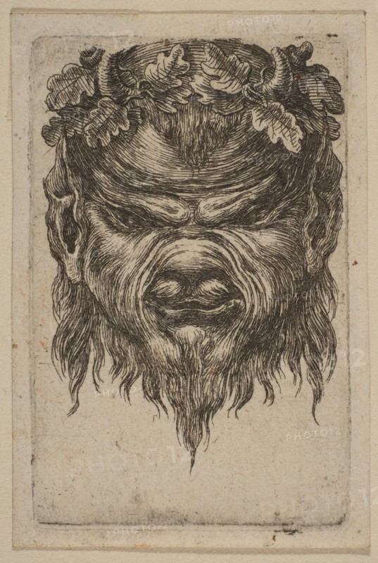 Mask. Creator: Attributed to Stefano della Bella