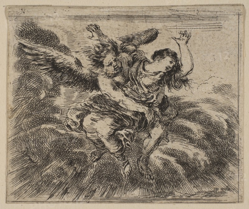 Boreas and Oreithyia, from 'Game of Mythology'