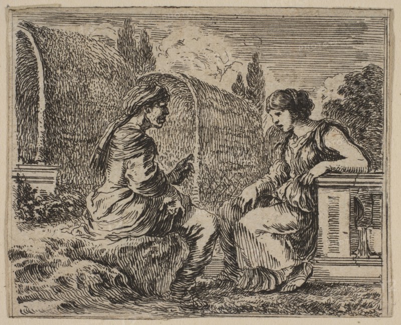 Vertumnus and Pomona, from 'Game of Mythology'