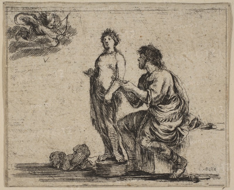 Pygmalion, from 'Game of Mythology'
