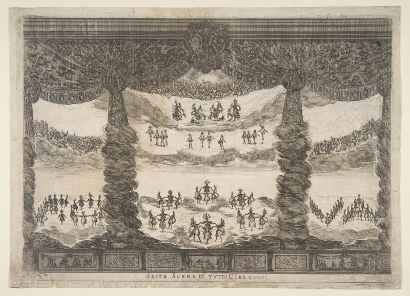 Sixth scene, the heavens, from 'The marriage of the gods'