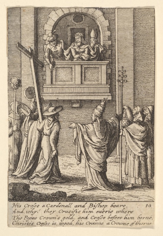 Ecce Homo, 1625-77. Creator: Wenceslaus Hollar.
