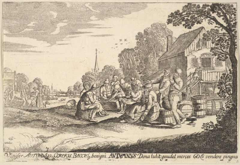 Autumn, 1629. Creator: Wenceslaus Hollar.