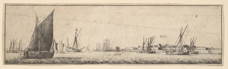 Lillo, 1642-44. Creator: Wenceslaus Hollar.