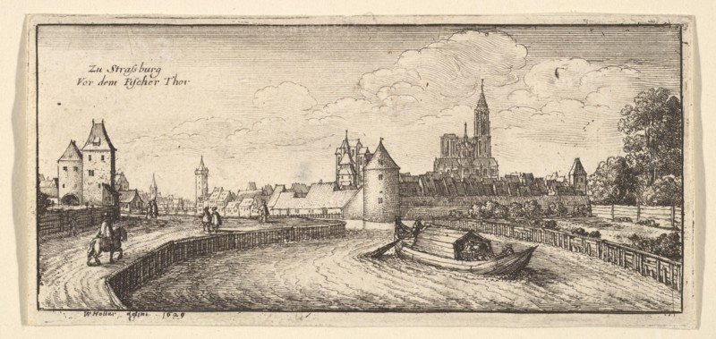 Strasbourg, 1663-65. Creator: Wenceslaus Hollar.