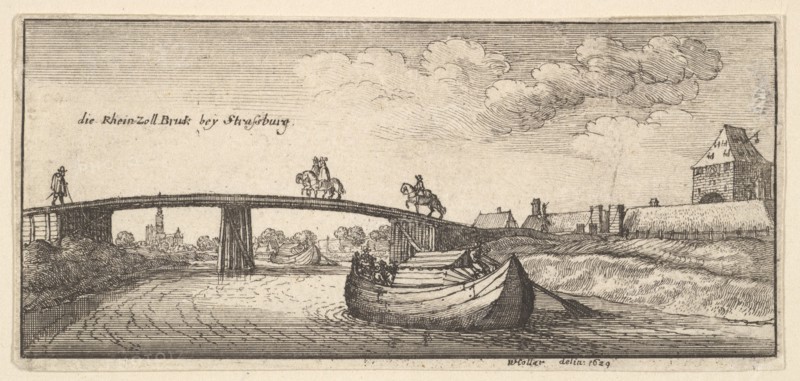 Strasbourg, 1629. Creator: Wenceslaus Hollar.