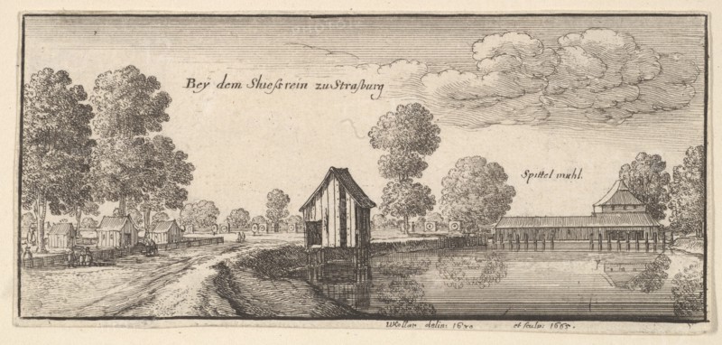 Strasbourg, 1665. Creator: Wenceslaus Hollar.