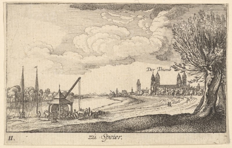 Speyer, 1635. Creator: Wenceslaus Hollar.