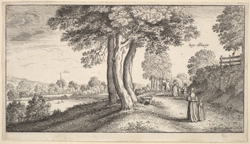 Albury, 1625-77. Creator: Wenceslaus Hollar.