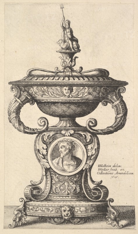 Two handled cup, 1646. Creator: Wenceslaus Hollar.