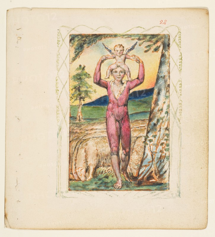 Songs of Experience: Frontispiece, ca. 1825. Creator: William Blake.