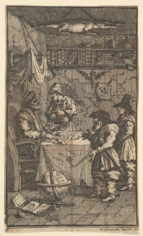 Hudibras Visiting Sidrophel