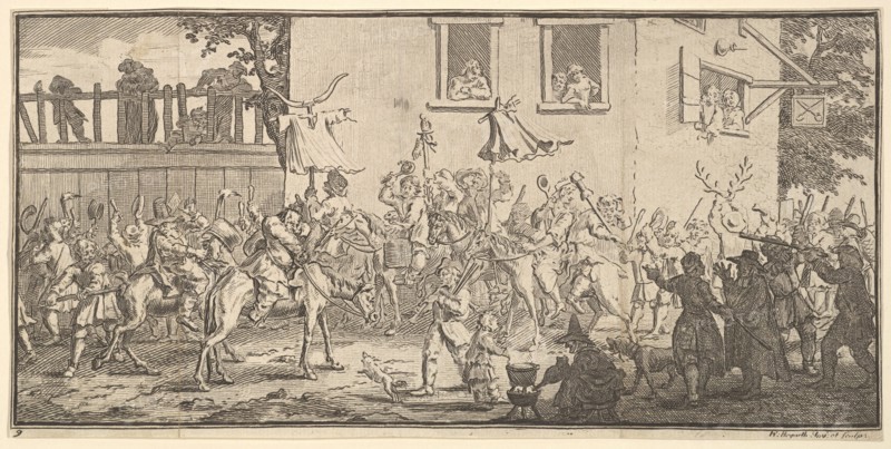 Hudibras and the Skimmington