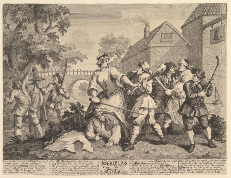 Hudibras Vanquished by Trulla