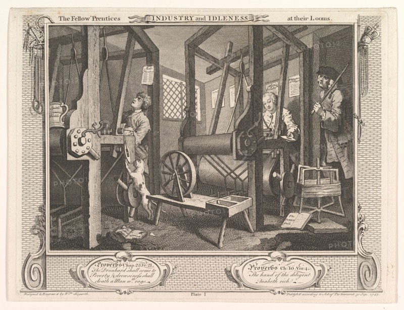 The Fellow 'Prentices at their Looms