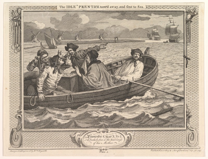 The Idle 'Prentice Turned Away and Sent to Sea