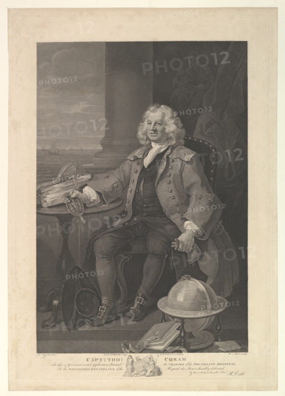 Captain Thomas Coram, December 1, 1796. Creator: William Nutter.