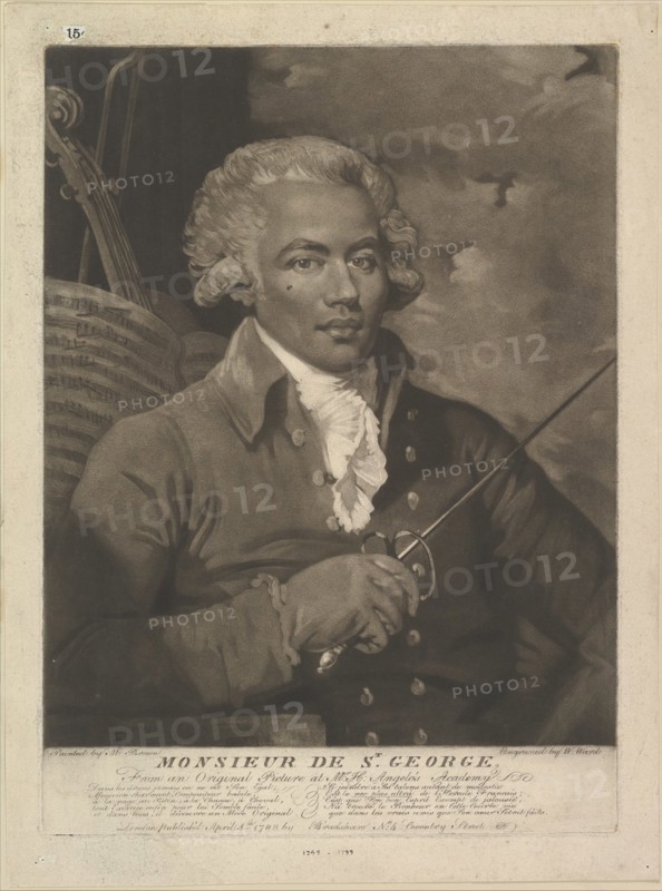 Monsieur de St. George, April 4, 1788. Creator: William Ward.