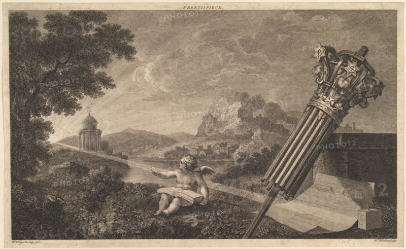 Frontispiece to Joshua Kirby's "Perspective of Architecture"