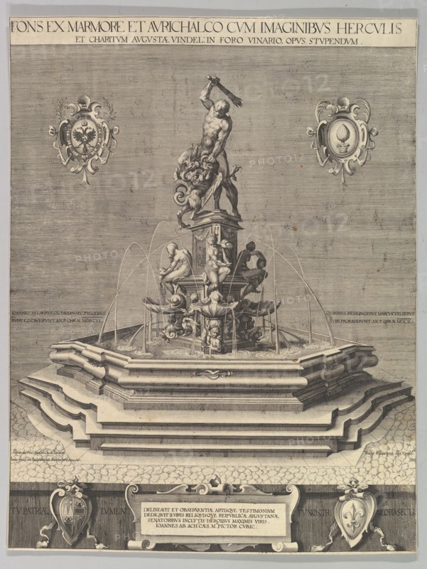 Fountain of Hercules in Augsburg