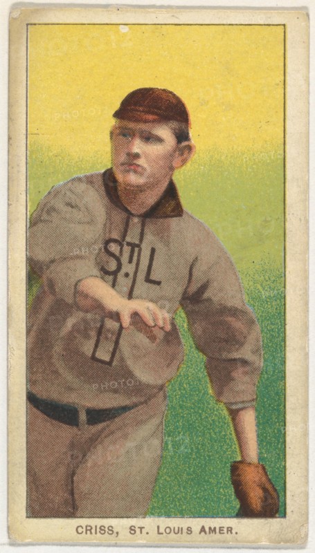 Criss, St. Louis, American League, from the White Border series