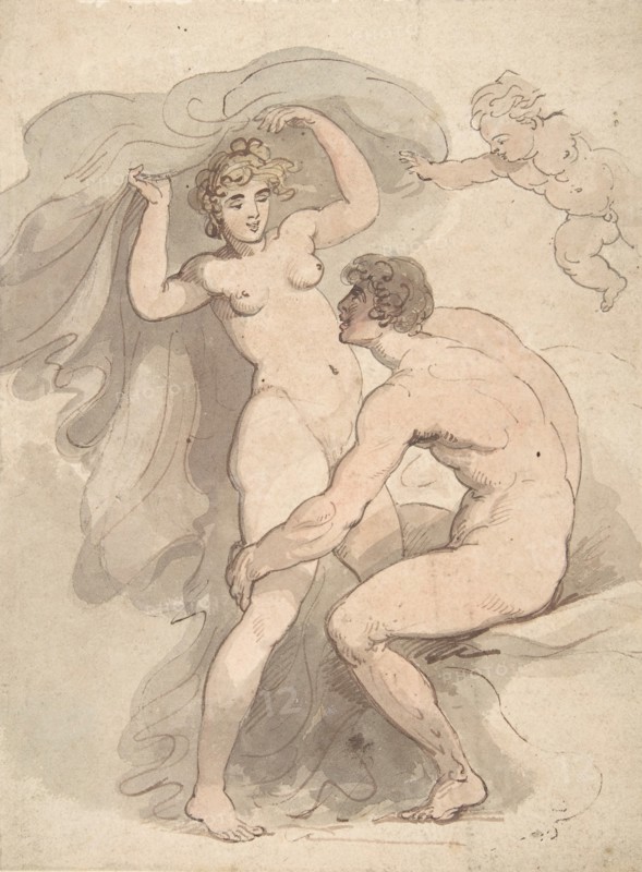 Venus, Anchises and Cupid, 1780-1827.