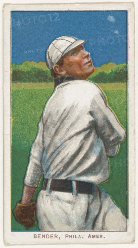 Bender, Philadelphia, American League, from the White Border series