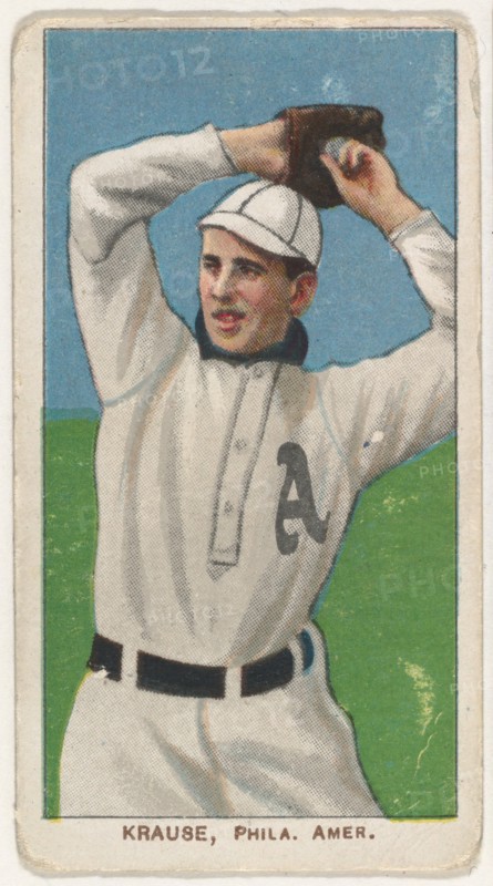 Krause, Philadelphia, American League, from the White Border series