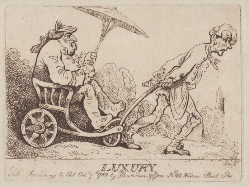 Luxury, October 7, 1780.