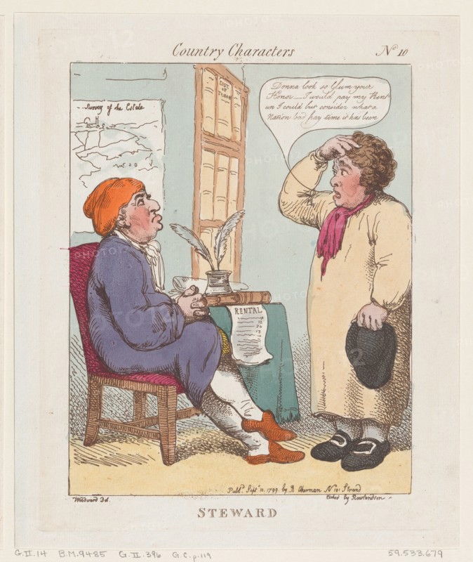 Steward, September 10, 1799.