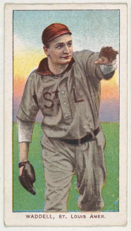 Waddell, St. Louis, American League, from the White Border series