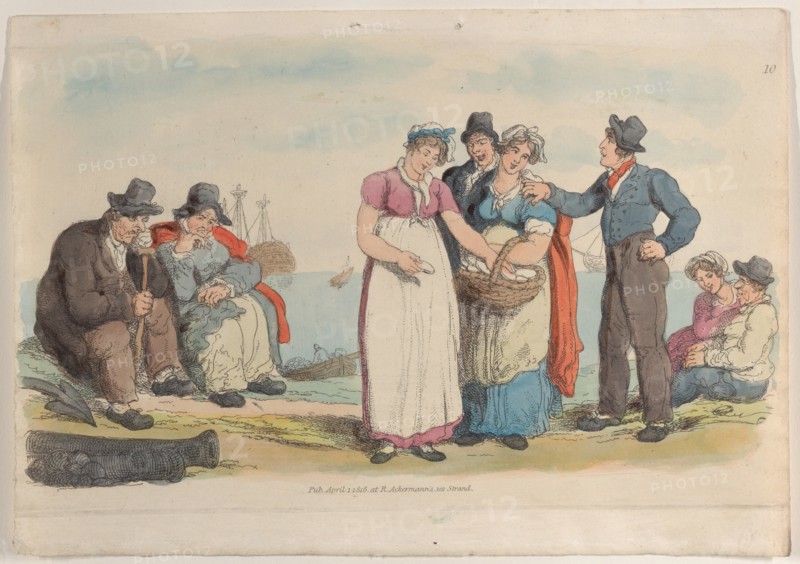 Plate 10, from "World in Miniature", 1816.