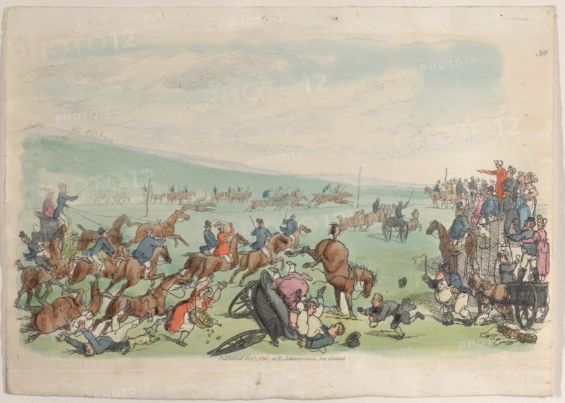 Plate 39, from "World in Miniature", 1816.
