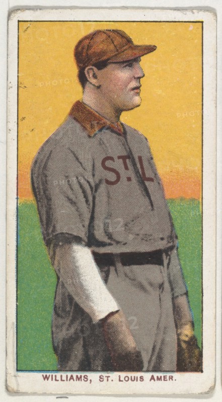 Williams, St. Louis, American League, from the White Border series