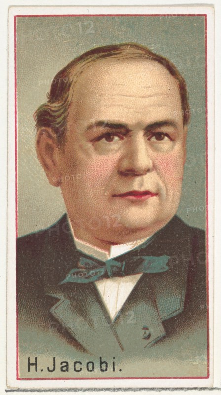 H. Jacobi, printer's sample for the World's Inventors souvenir album