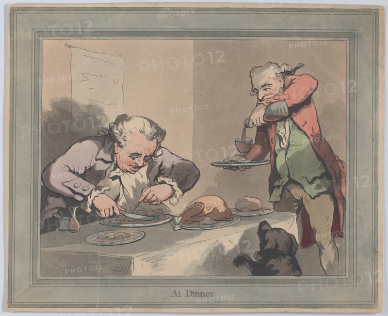 At Dinner, 1790