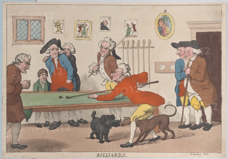 Billiards, March 1, 1803.