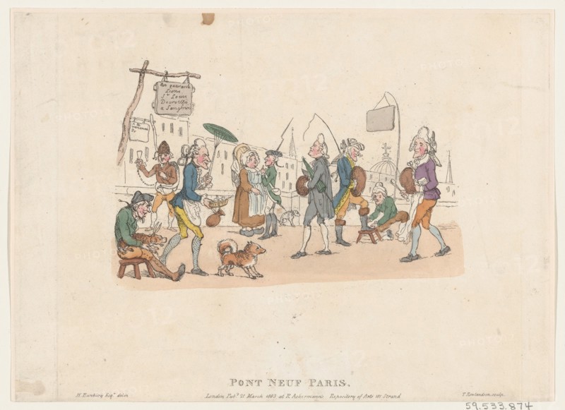Pont Neuf, Paris, May 1, 1803.