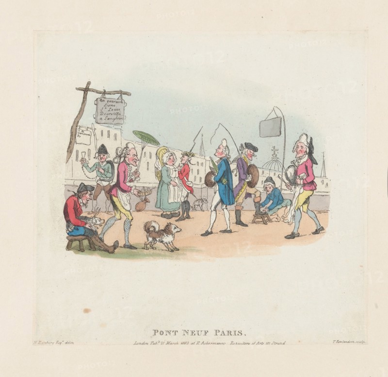 Pont Neuf, Paris, May 1, 1803.