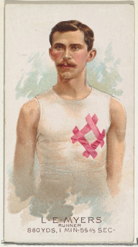 L.E. Myers, Runner, from World's Champions, Series 2