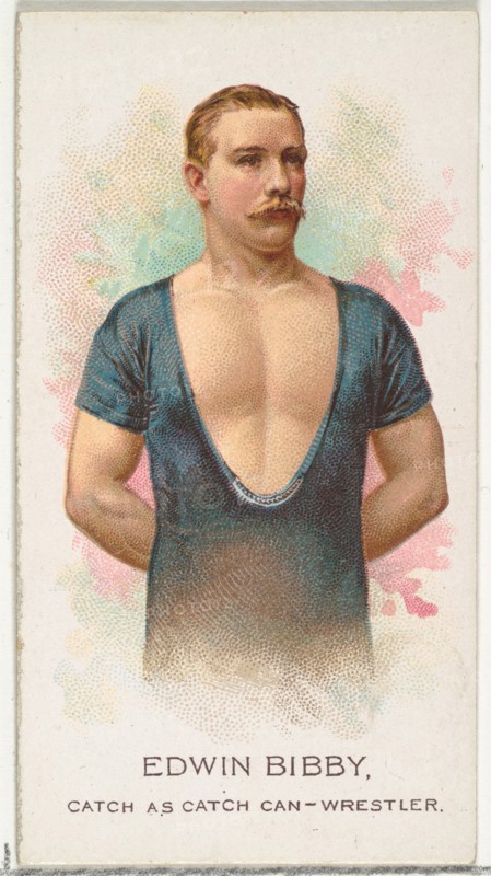 Edwin Bibby, Wrestler, from World's Champions, Series 2