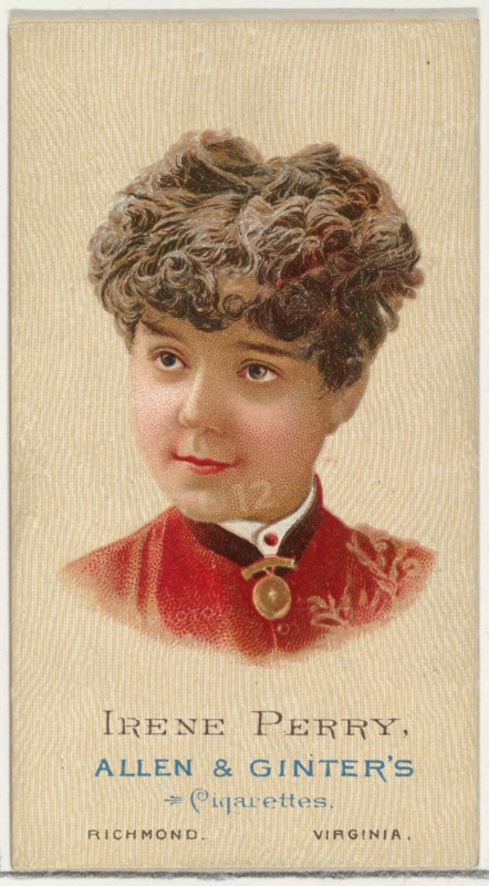 Irene Perry, from World's Beauties, Series 2