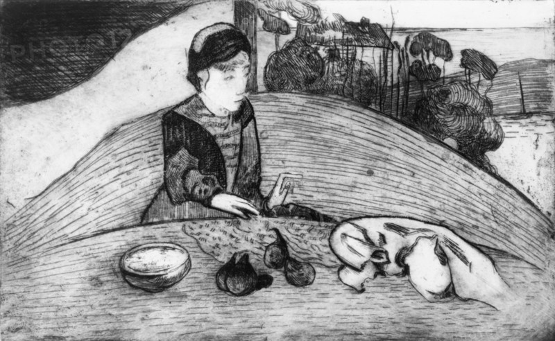 Woman with Figs