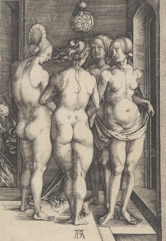 Four Naked Women