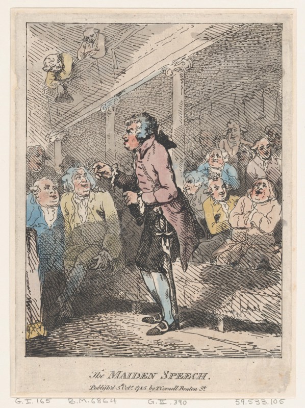 The Maiden Speech